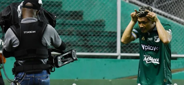 Teófilo Gutiérrez festejando el gol ante América - Foto: Deportivo Cali