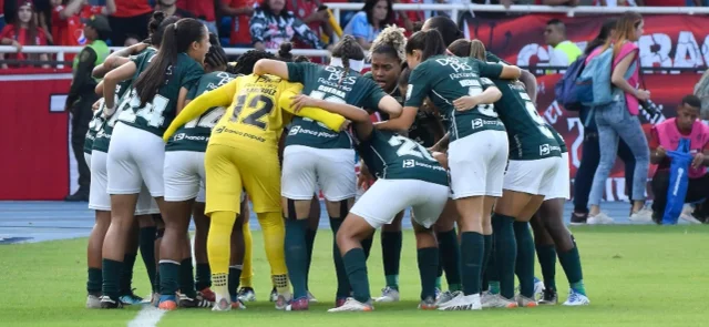 Deportivo Cali Femenino. Foto: VizzorImage / Gabriel Aponte