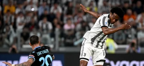 El colombiano fue clave en la victoria de Juventus. / Foto: AFP.