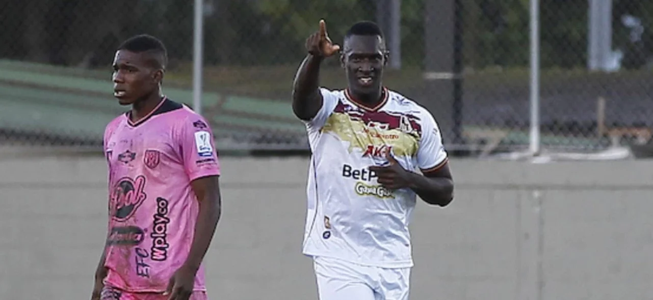 Envigado y Tolima empataron 1-1 en la fecha 20. / Foto: VizzorImage - Juan Augusto Cardona