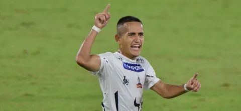 Mira aquí el gol de la victoria de Cúcuta sobre Atlético FC. / Foto: Vizzorimage.