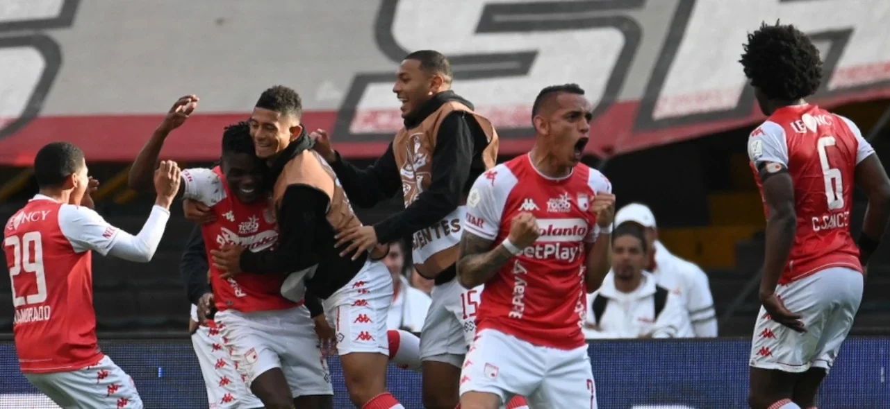 Mira aquí los goles de Santa Fe ante Once Caldas. / Foto: Vizzorimage.