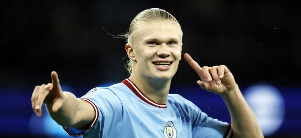 Erling Haaland. Foto: AFP