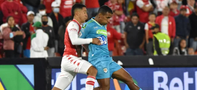 Jaguares recibe a Independiente Santa Fe. Foto: VizzorImage / Felipe Caicedo