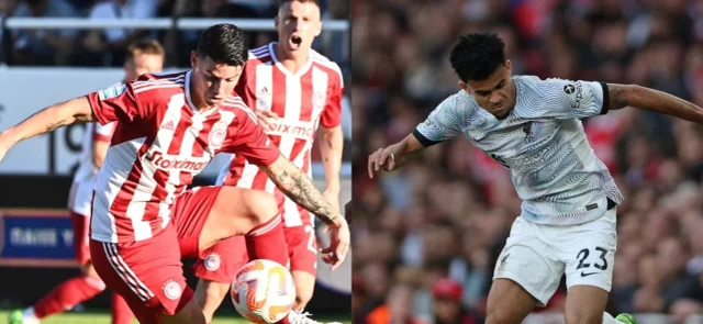 James Rodríguez y Luis Díaz.