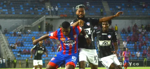 Junior recibe a Unión Magdalena. Foto: VizzorImage / Gustavo Pacheco