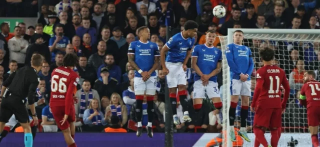 Liverpool volvió a ganar en la Champions League. / Foto: AFP.