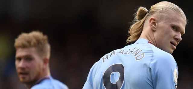 City con Haaland no dan tregua en la Premeier League. / Foto: AFP.