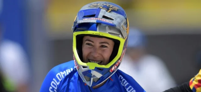 Mariana Pajón comenzó a sumar puntos para los Olímpicos 2024. / Foto: AFP.