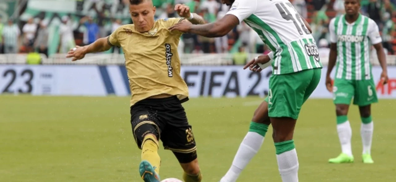 Nacional empató 1-1 con Águilas Doradas. / Foto: VizzorImage - Luis Benavides