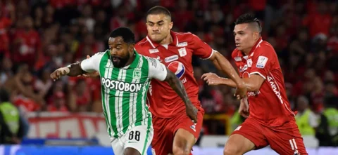 América de Cali empató 0-0 contra Nacional. / Foto: VizzorImage - Gabriel Aponte