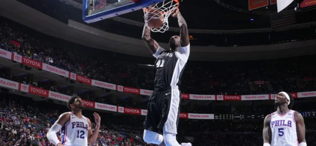 Philadelphia 76ers completó un pleno de tres derrotas / AFP