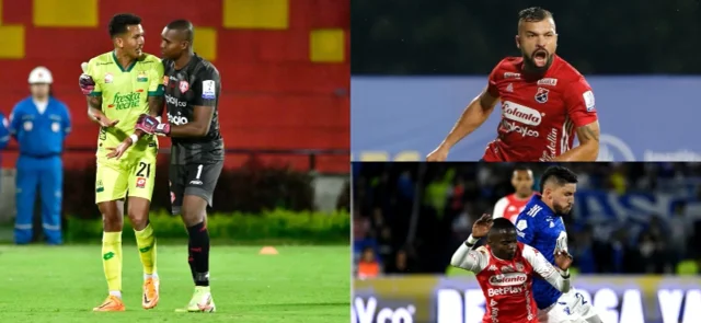 Lista de jugadores sancionados para la fecha 20 de la Liga BetPlay. / Foto: Vizzorimage.