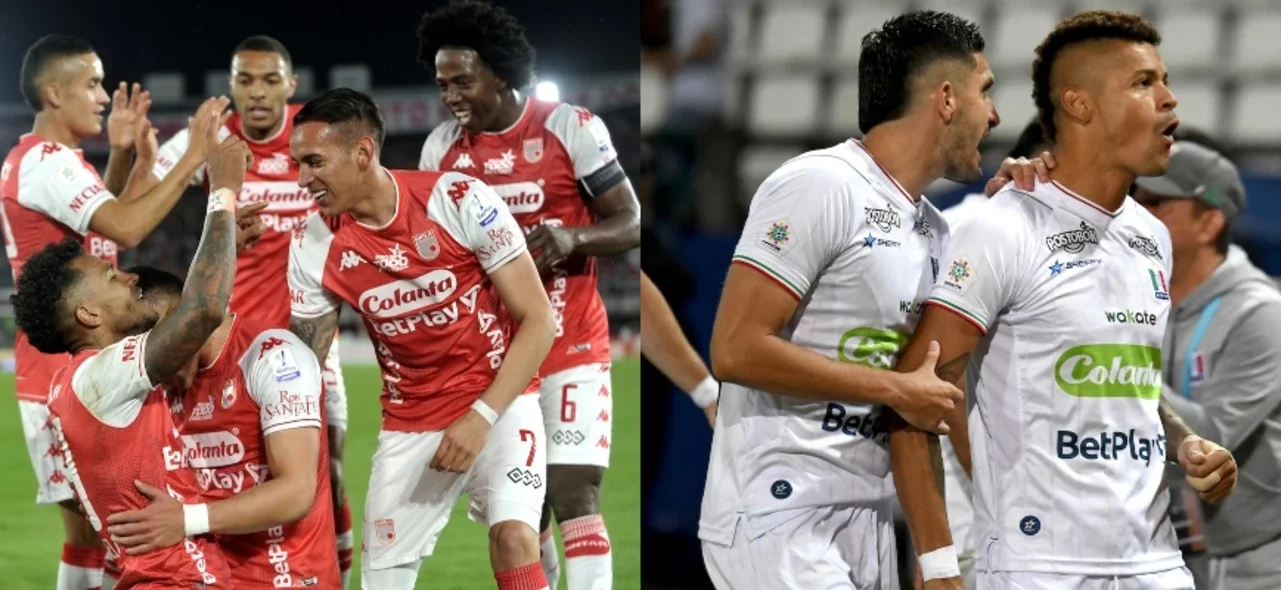 Santa Fe quiere la clasificación frente a Once Caldas en la fecha 20. / Foto: Vizzorimage.