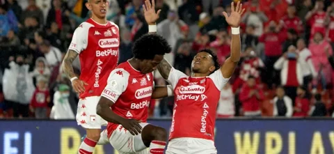 Victoria para Santa fe 1-0 sobre Envigado-VizzorImage / Andres Rot