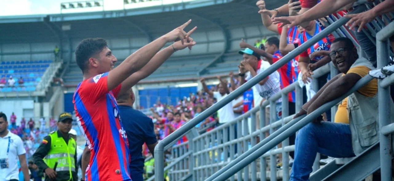 Victoria de Unión Magdalena 2-0 sobre Pereira -VizzorImage / Gustavo Pacheco