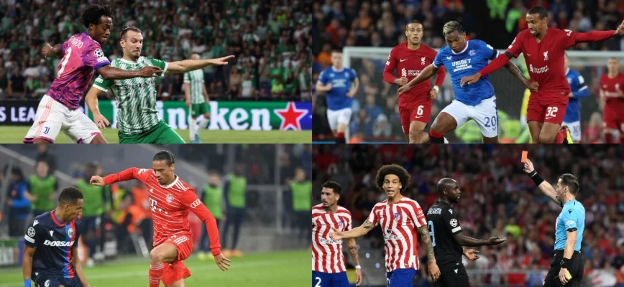 Colombianos en la Champions League / Fotos AFP