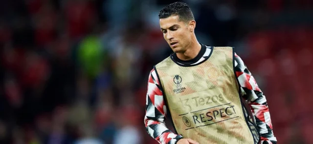 Cristiano Ronaldo, suplente en la dolorosa derrota ante City / AFP