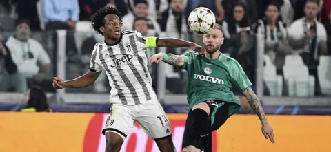 Cuadrado jugó 67 minutos / AFP