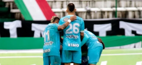 Jaguares se quedó con los 3 puntos ante Once Caldas. / Foto: VizzorImage - John Jairo Bonilla