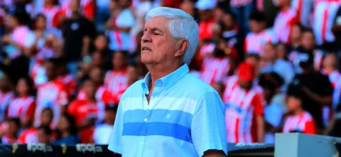 Julio Comesaña, técnico de Junior | Foto: VizzorImage / Jesus Rico