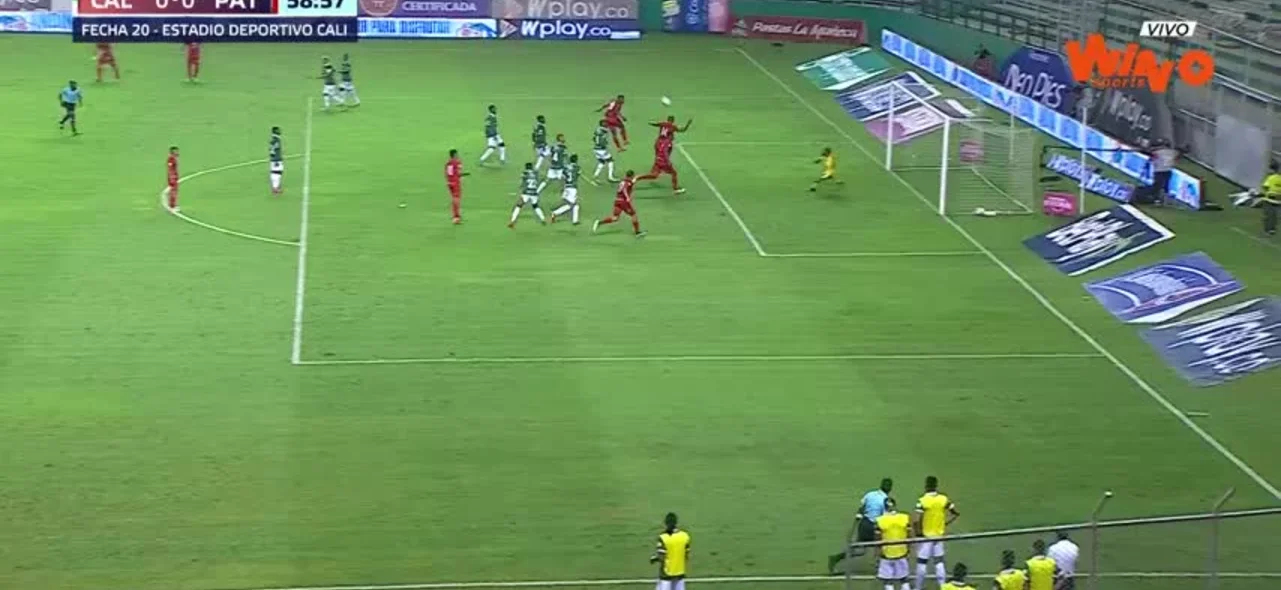 Patriotas tuvo la opción más clara ante Cali