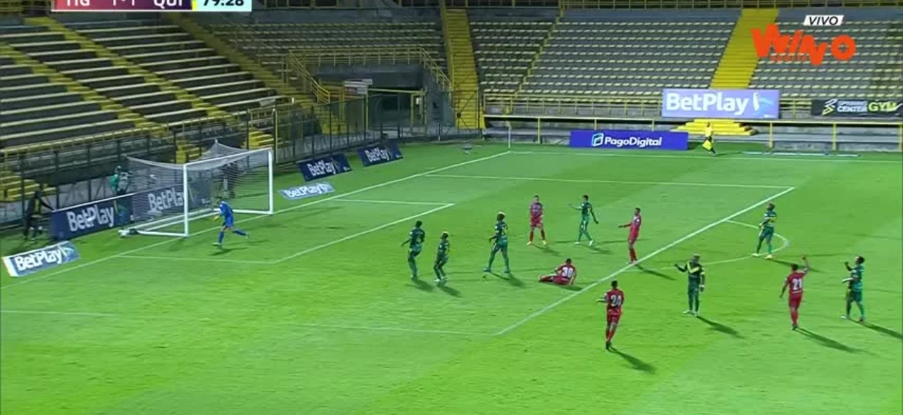 Tigres buscó vencer de nuevo la valla de Quindío