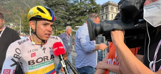 Sergio Higuita quedó en el top 5 en El Giro de Lombardía. / Foto: BORAhansgrohe.