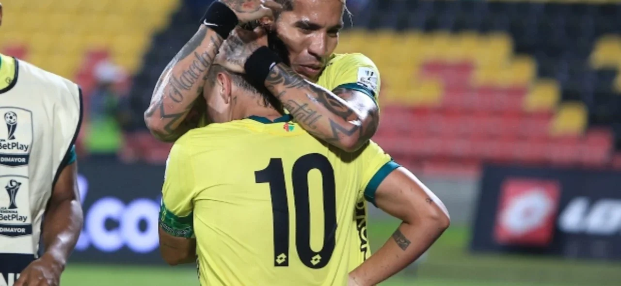 Sherman Cárdenas marcó dos goles frente a Patriotas./ Foto: VizzorImage / Jaime Moreno