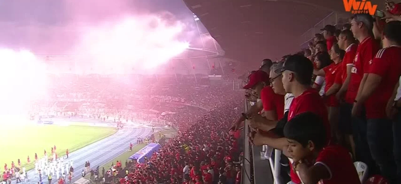 América y Nacional juegan por liga.