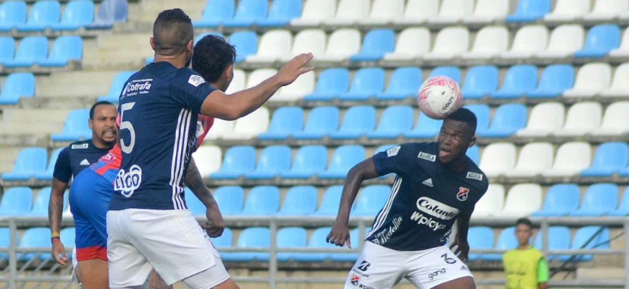 Medellín hizo la tarea ante Unión Magdalena. / Foto: Vizzorimage.