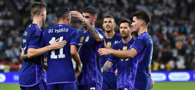 Selección Argentina. Foto: AFP