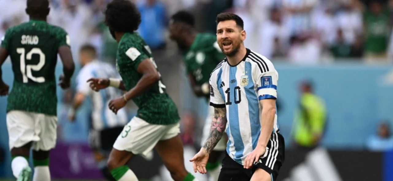 Argentina vs. Arabia Saudita - Foto: AFP