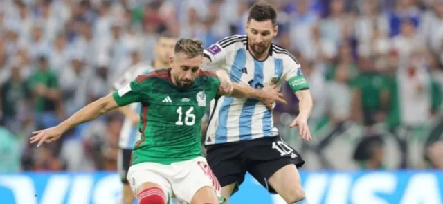 Argentina vs. México - Foto: AFP