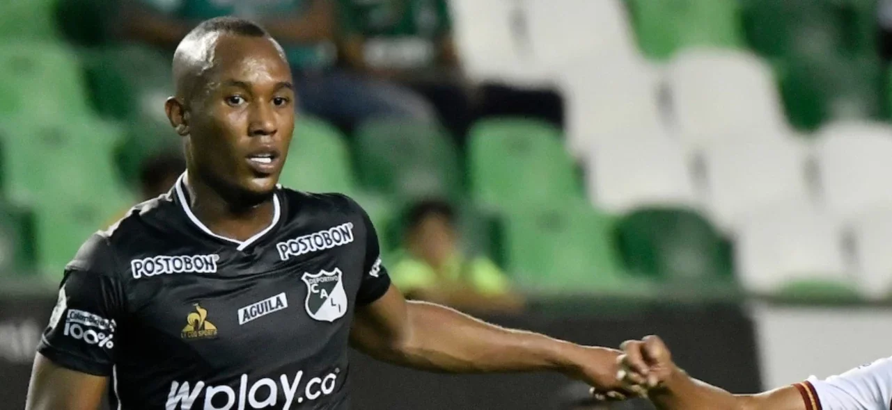 Andrés Balanta fue campeón con Deportivo Cali en 2021. Foto: VizzorImage / Gabriel Aponte