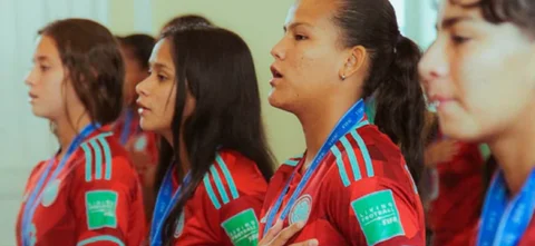 Selección Colombia Femenina Sub-17. Foto: FCF