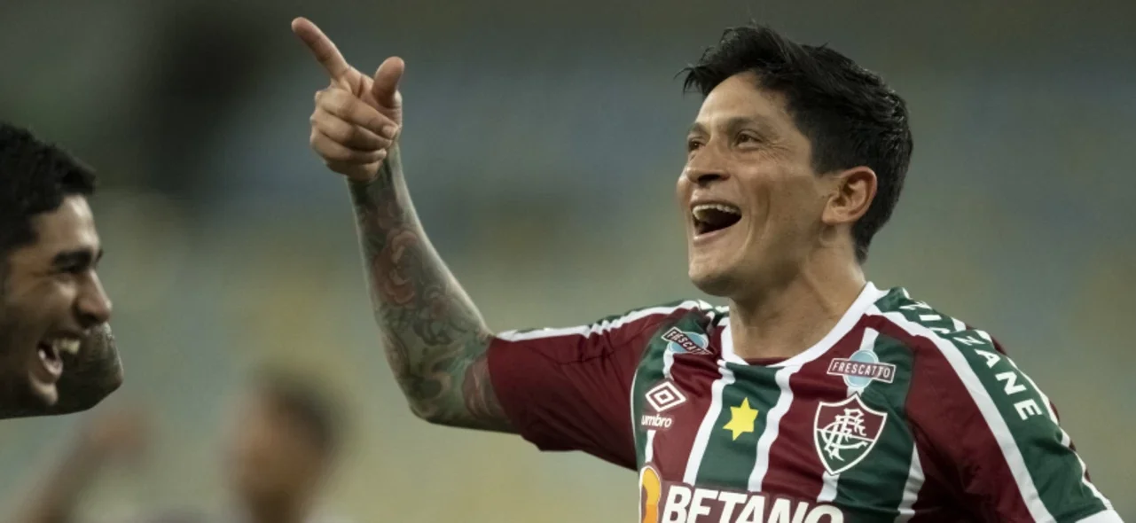 Germán Cano. Foto: AFP