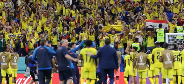 Partido inaugural de Catar 2022. Foto: AFP
