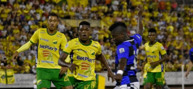 Chicó recibirá a Huila en la final del Torneo BetPlay. Foto: VizzorImage / Tatiana Ramirez