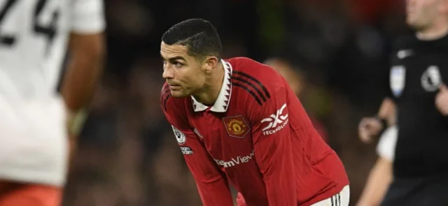 Cristiano Ronaldo no se guardó nada contra Ten Hag y jugadores de Manchester United. / Foto: AFP.