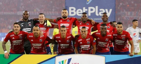 Convocados de Independiente Medellín. Foto: VizzorImage / Donaldo Zuluaga