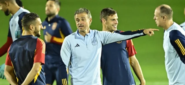 España no quiere desentonar en su debut contra Costa Rica. / Foto: AFP.