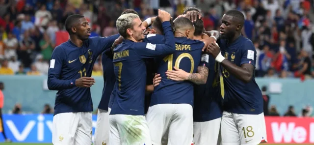 Selección de Francia. Foto: AFP