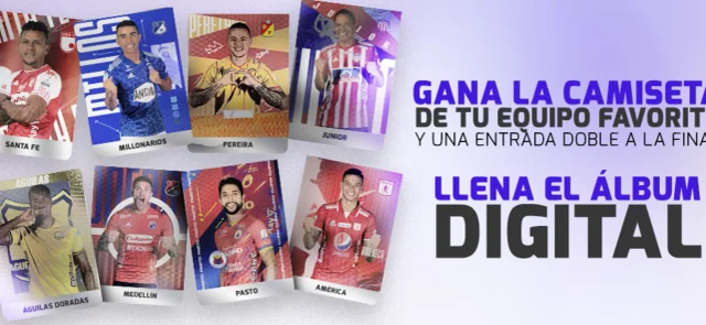 ¡Gana una entrada a la final de la Liga con el álbum de los clasificados!