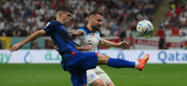 Inglaterra y Estados Unidos empataron sin goles. Foto: AFP