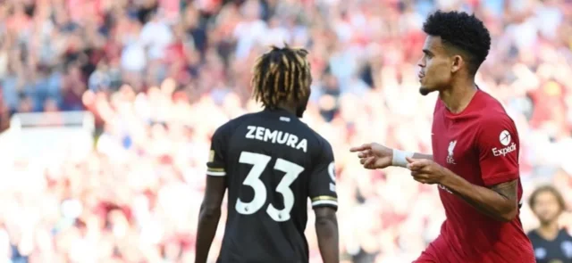 Recuperación de Luis Díaz en Liverpool. / Foto: AFP.