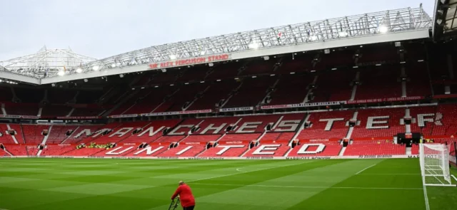 Estadio de Old Trafford. Foto: AFP