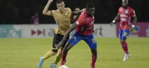 Remontada de Pasto 3-4 sobre Águilas Doradas -: VizzorImage / Juan Augusto Cardona