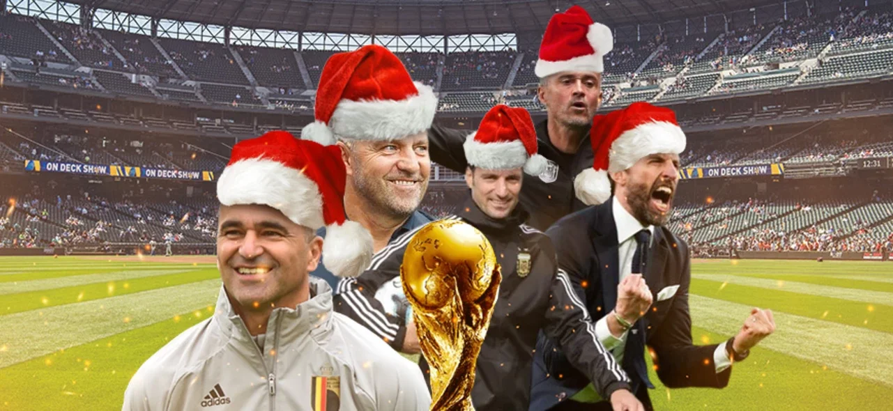 Técnicos en la Copa del Mundo.