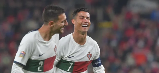 Selección de Portugal. Foto: AFP